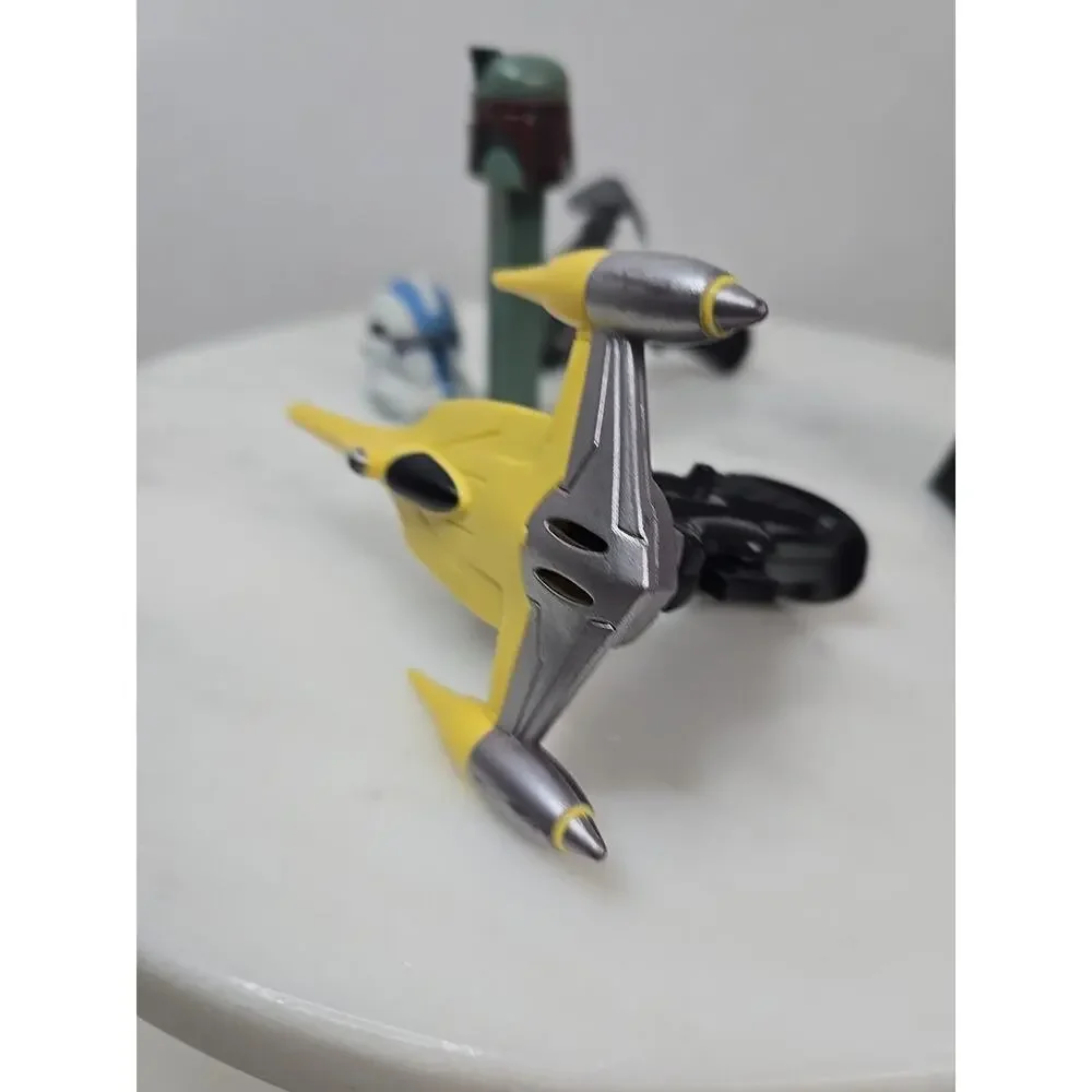 Star Wars Episode 1 The Phantom Menace Pizza Hut Toys Promo With Boba Fett Pez